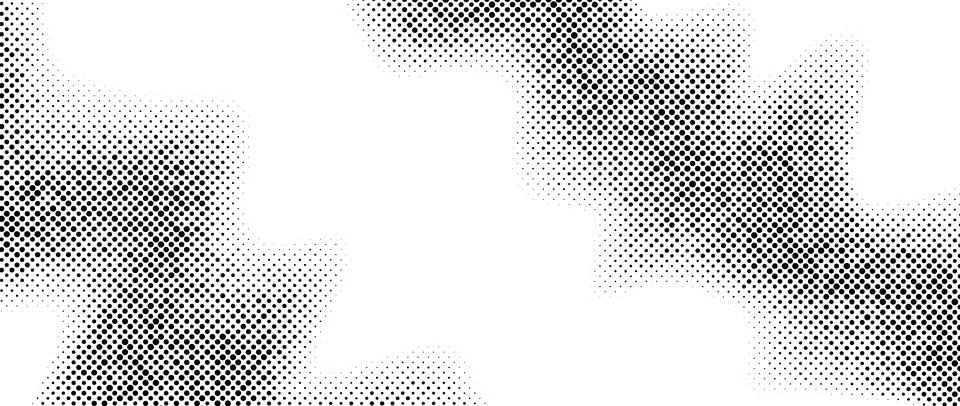 Halftone wave gradient texture. Faded noise grain wallpaper. Black and white イラスト素材