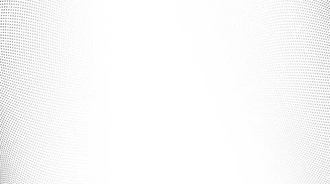 Halftone wave lines background. Abstract dotted stripes texture. Warped and Stock Illustration