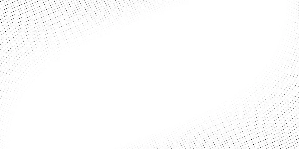 Halftone wave lines background. Abstract dotted stripes texture. Warped and Stock Illustration