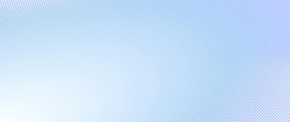 Halftone wave lines texture. White dotted stripes on light blue background Illustrazione stock