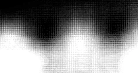 Halftone wave psychedelic background. Curved gradient texture or pattern. Ver Stock Illustration