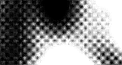 Halftone wave psychedelic background. Curved gradient texture or pattern. Ver Stock Illustration