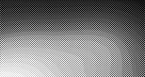 Halftone wave psychedelic background. Curved gradient texture or pattern. Ver Illustrazione stock