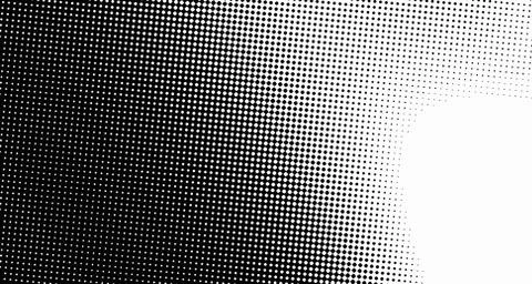 Halftone wave psychedelic background. Curved gradient texture or pattern. Ver Stock Illustration
