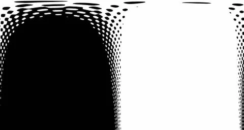 Halftone wave psychedelic background. Curved gradient texture or pattern. Ver イラスト素材