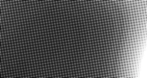 Halftone wave psychedelic background. Curved gradient texture or pattern. Ver Illustrazione stock