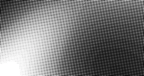 Halftone wave psychedelic background. Curved gradient texture or pattern. Ver Illustrazione stock