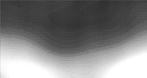 Halftone wave psychedelic background. Curved gradient texture or pattern. Ver Stock Illustration