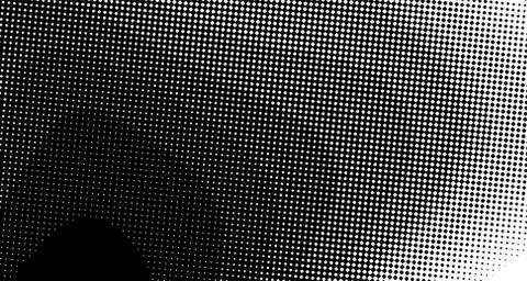 Halftone wave psychedelic background. Curved gradient texture or pattern. Ver Illustrazione stock