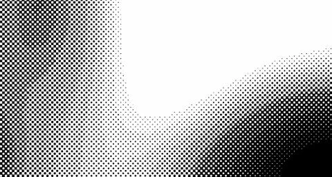 Halftone wave psychedelic background. Curved gradient texture or pattern. Ver 스톡 일러스트