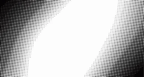 Halftone wave psychedelic background. Curved gradient texture or pattern. Ver Stock Illustration