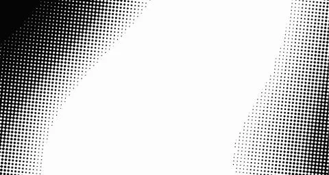 Halftone wave psychedelic background. Curved gradient texture or pattern. Ver Stock Illustration