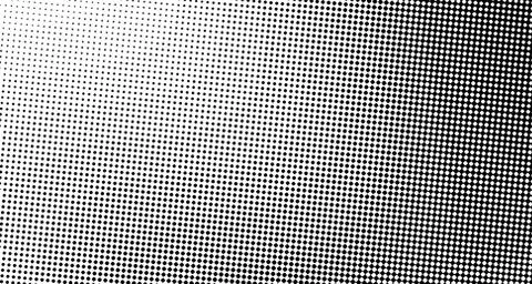 Halftone wave psychedelic background. Curved gradient texture or pattern. Ver Stock Illustration