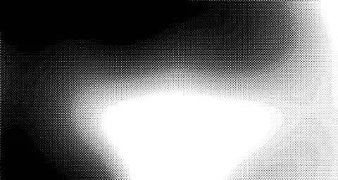 Halftone wave psychedelic background. Curved gradient texture or pattern. Ver Stock Illustration