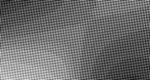 Halftone wave psychedelic background. Curved gradient texture or pattern. Ver Illustrazione stock