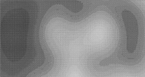 Halftone wave psychedelic background. Curved gradient texture or pattern. Ver Stock Illustration