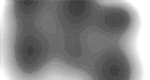 Halftone wave psychedelic background. Curved gradient texture or pattern. Ver Illustrazione stock