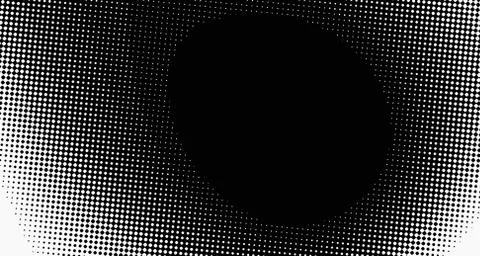 Halftone wave psychedelic background. Curved gradient texture or pattern. Ver Illustrazione stock