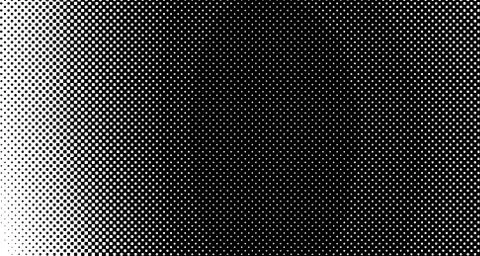 Halftone wave psychedelic background. Curved gradient texture or pattern. Ver イラスト素材