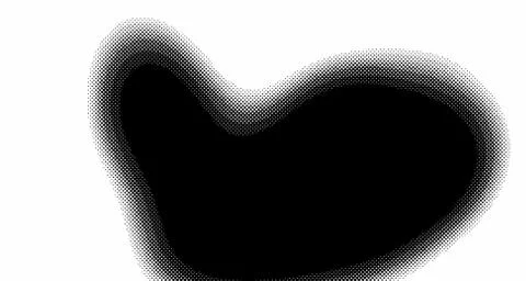 Halftone wave psychedelic background. Curved gradient texture or pattern. Ver 스톡 일러스트