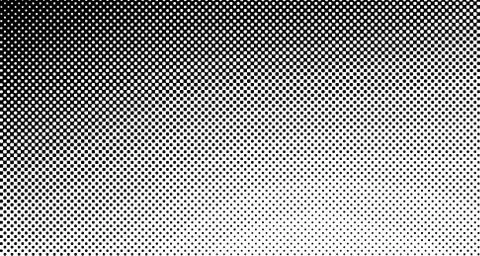 Halftone wave psychedelic background. Curved gradient texture or pattern. Ver Stock Illustration