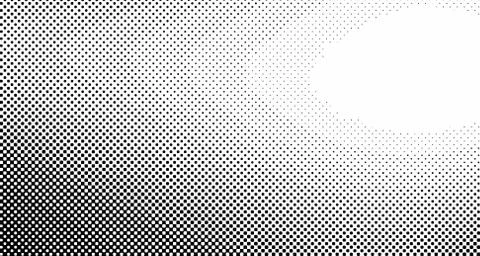 Halftone wave psychedelic background. Curved gradient texture or pattern. Ver Stock Illustration