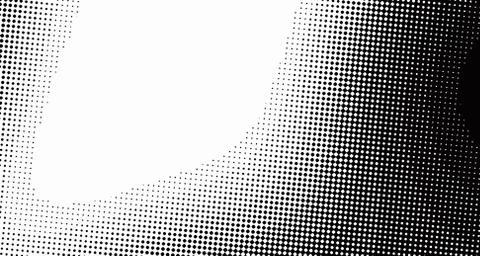 Halftone wave psychedelic background. Curved gradient texture or pattern. Ver Illustrazione stock