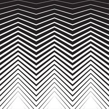Halftone zig zag pattern background. Vector zigzag texture retro Stock Illustration