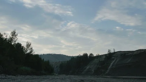 Halfway River Sunset - time lapse Vidéo 88441166