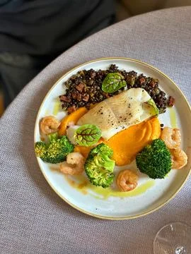 Halibut fish Foto stock