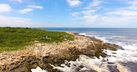 Halibut Point State Park, Rockport, MA, USA Stock Footage 172004306