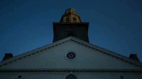 Halifax Church Shadows Timelapse Stock Footage 310577287
