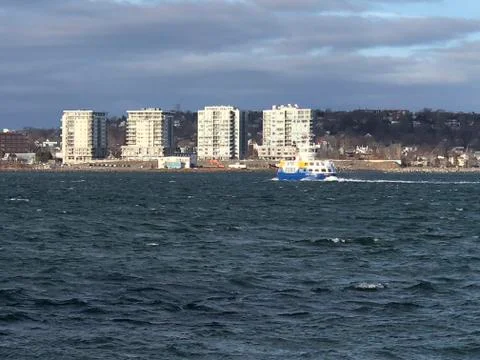 Halifax harbor 库存照片