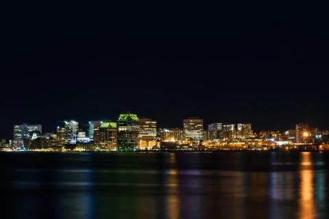 Halifax at night Stock Photos