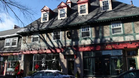 Halifax, Nova Scotia- Hydrostone District Stock Footage 100251503