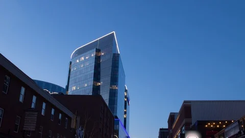 Halifax, Nova Scotia- Nova Centre on Argyle Street Stock Footage 104081782