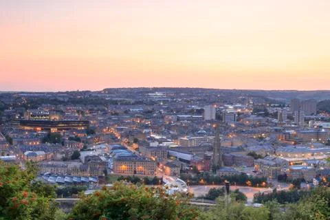 Halifax at sunset Stock Photos
