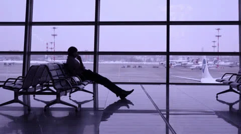 Hall airport Stock Footage 25846299