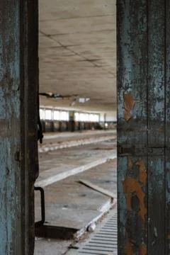 The hall behind the door Stock Photos