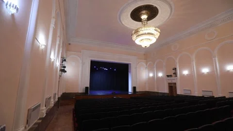 Hall with chairs line 5 Stock-Footage 327039508