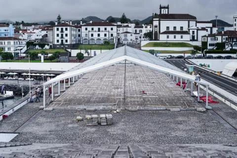 Hall constructions Stock Photos