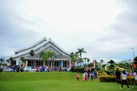 A hall during a convocation Stock Photos