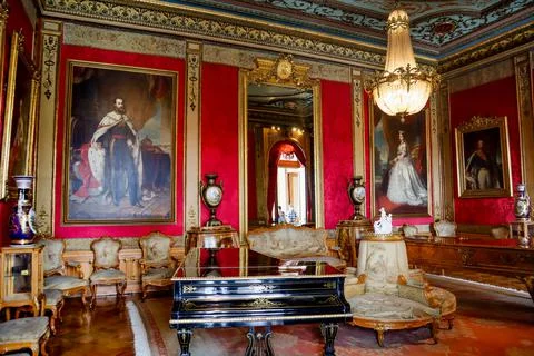 Hall of the Gobelins Stock Photos