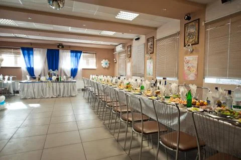 Hall for a holiday  Stock Photos