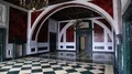 Hall inside Zbarazh Castle in western Ukraine HD Footage