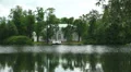Hall on the island. Pushkin. Catherine Park. Tsarskoye Selo. 4K. 4k or 4k+ Resolution
