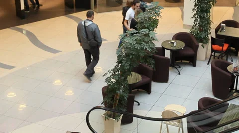 Hall at the mall Stock Footage 31869906