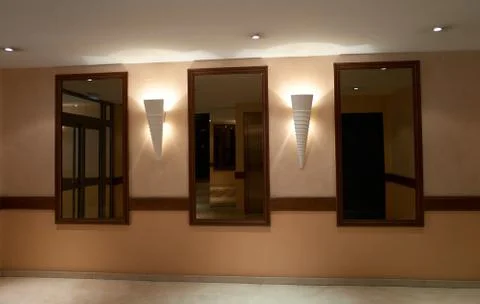 Hall Of Mirrors Stock Photos