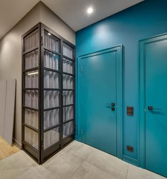 Hall in modern style 스톡 사진