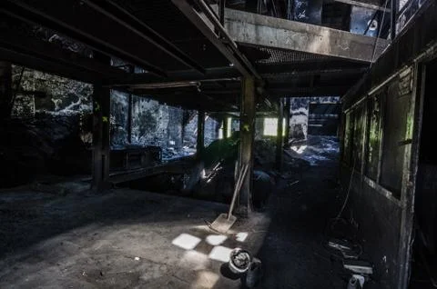 Hall sand foundry Stock Photos